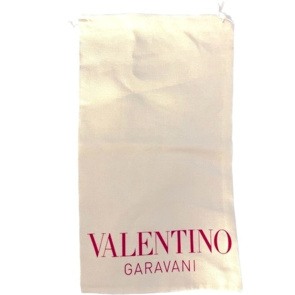 🆕 Valentino Garavani - 14”x8” canvas dust bag - Picture 1 of 3